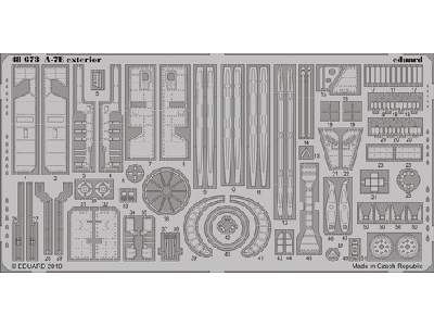  A-7E exterior 1/48 - Hobby Boss - blaszki - zdjęcie 1