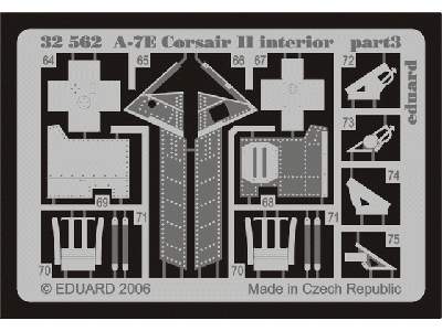  A-7E interior 1/32 - Trumpeter - blaszki - zdjęcie 4