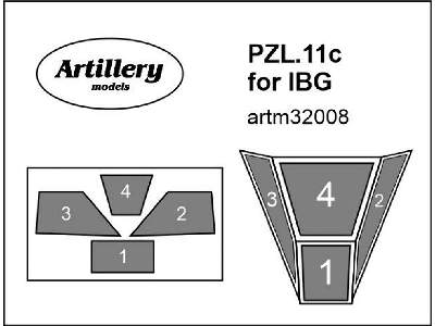Pzl.11c Canopy (For Ibg) - zdjęcie 1