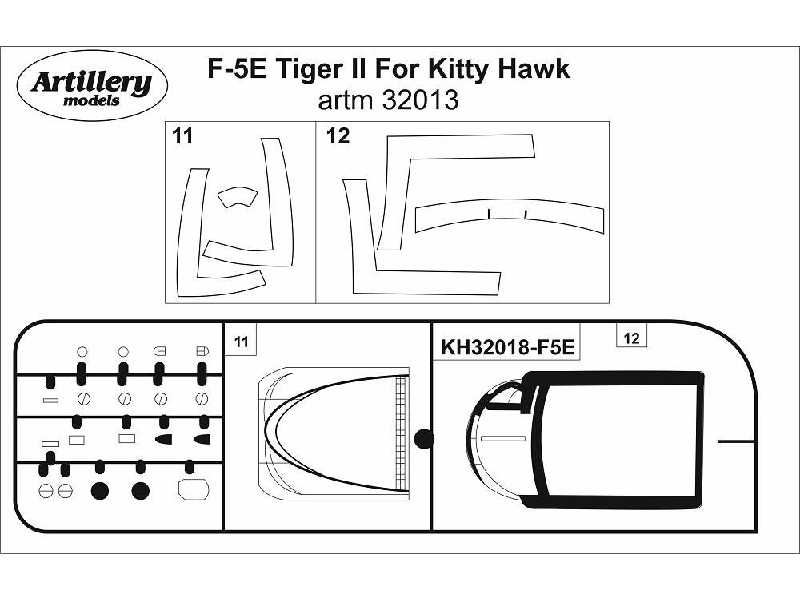 F-5e Tiger Ii For Kitty Hawk - zdjęcie 1