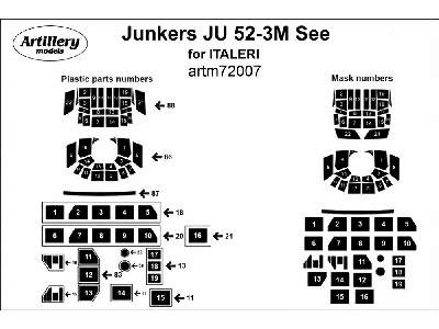 Junkers Ju 52-3m See (For Italeri) - zdjęcie 1