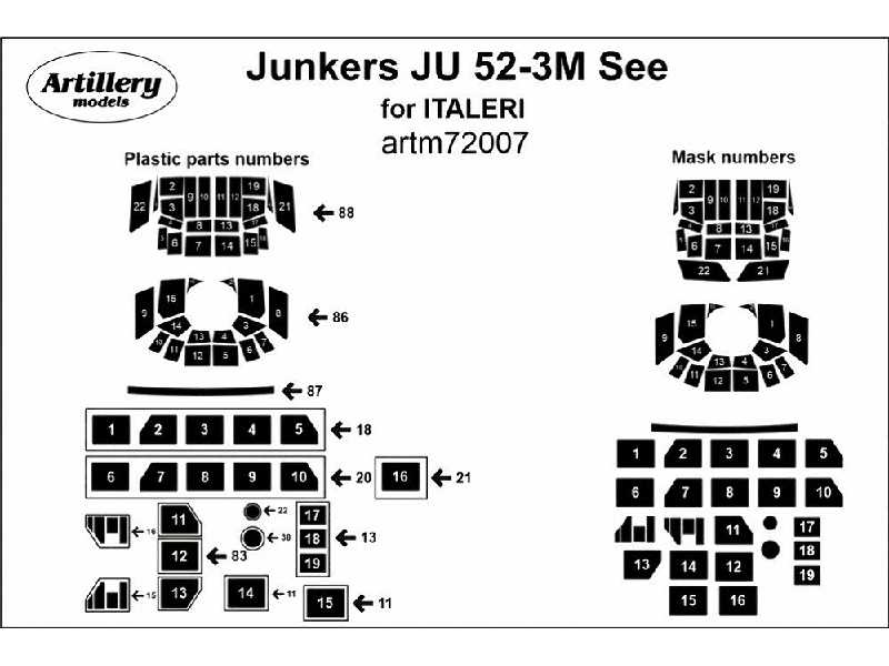 Junkers Ju 52-3m See (For Italeri) - zdjęcie 1 Junkers Ju 52-3m See (For Italeri) - zdjęcie 1