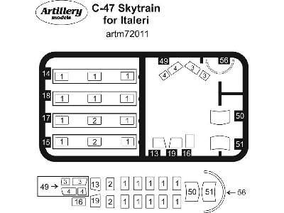 C-47 Skytrain For (Italeri) - zdjęcie 1