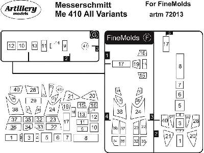 Me 410 All Variants (For Fine Molds) - zdjęcie 1