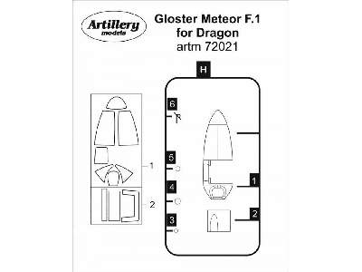 Gloster Meteor F.1 For Dragon - zdjęcie 1