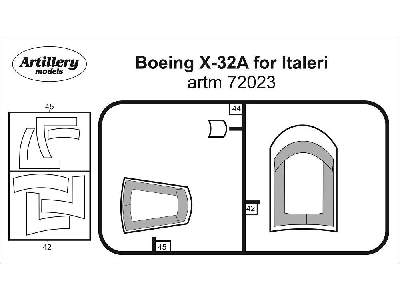 Boeing X-32a For Italeri - zdjęcie 1