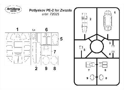 Petlyakow Pe-2 For Zvezda - zdjęcie 1