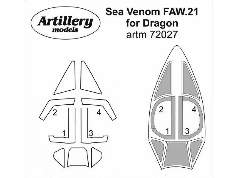 Sea Venom Faw.21 For Dragon - zdjęcie 1 Sea Venom Faw.21 For Dragon - zdjęcie 1