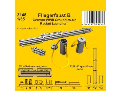 Fliegerfaust B &#8216;german Wwii Ground-to-air Rocket Launcher' - zdjęcie 1