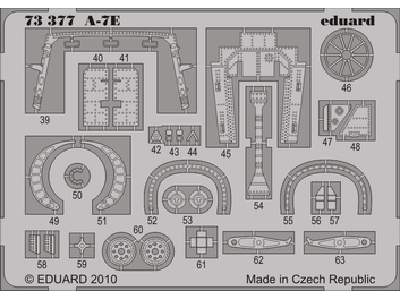  A-7E S. A. 1/72 - Hobby Boss - blaszki - zdjęcie 1