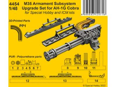 M35 Armament Subsystem Upgrade For Ah-1g Cobra Sph/Icm - zdjęcie 1