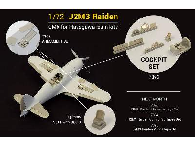 J2m3 Raiden Cockpit Set - zdjęcie 2