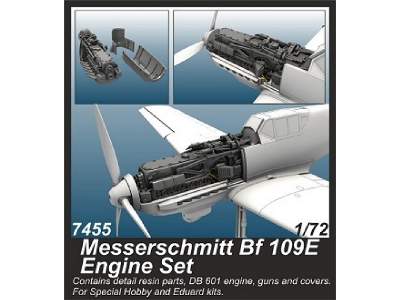Messerschmitt Bf 109e - Engine Set (For Special Hobby/Eduard Kit) - zdjęcie 1