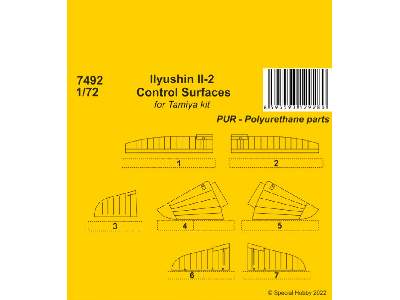 Ilyushin Il-2 Control Surfaces - zdjęcie 1