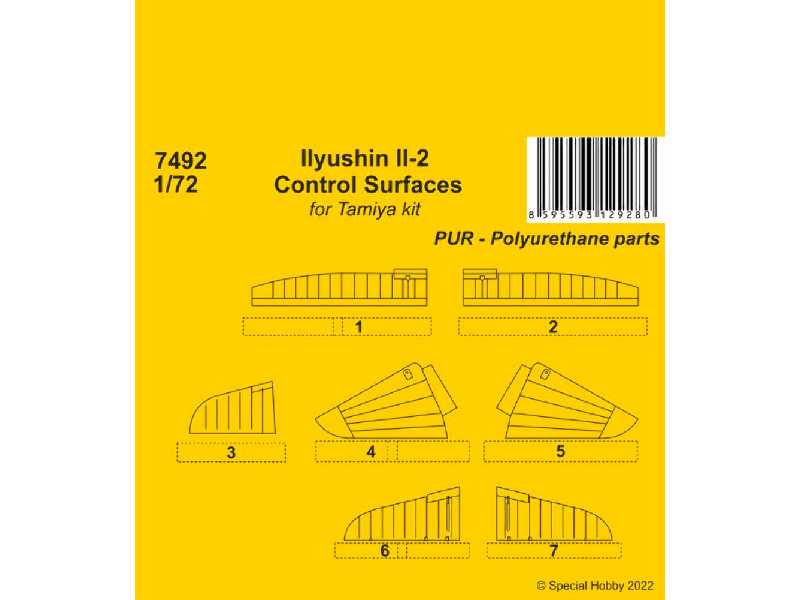 Ilyushin Il-2 Control Surfaces - zdjęcie 1 Ilyushin Il-2 Control Surfaces - zdjęcie 1