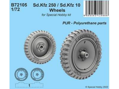 Sd.Kfz 250 / Sd.Kfz 10 Koła Sph - zdjęcie 1