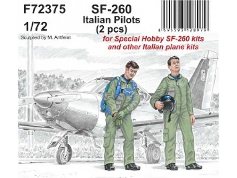 Sf-260 Italian Pilots (2 Pcs) (For Special Hobby Sf-260 Kits And Other Italian Plane Kits) - zdjęcie 1 Sf-260 Italian Pilots (2 Pcs) (For Special Hobby Sf-260 Kits And Other Italian Plane Kits) - zdjęcie 1