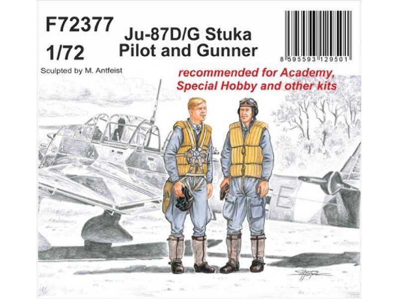 Ju-87d/G Stuka Pilot And Gunner - zdjęcie 1 Ju-87d/G Stuka Pilot And Gunner - zdjęcie 1