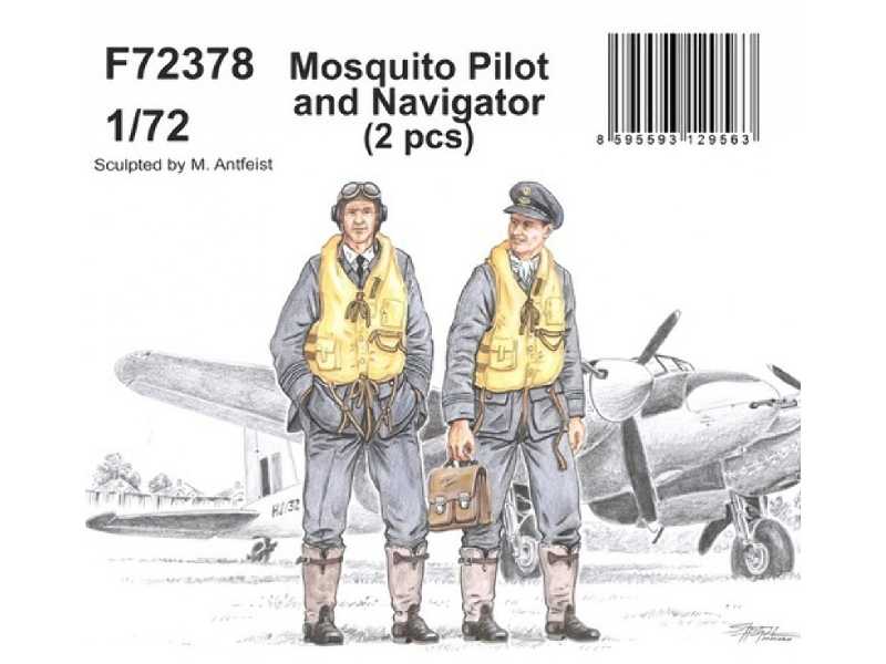 Mosquito Pilot And Navigator (2 Pcs) - zdjęcie 1