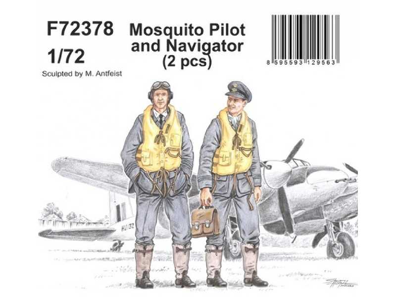 Mosquito Pilot And Navigator (2 Pcs) - zdjęcie 1 Mosquito Pilot And Navigator (2 Pcs) - zdjęcie 1