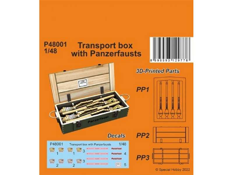 Transport Box With Panzerfausts - zdjęcie 1 Transport Box With Panzerfausts - zdjęcie 1