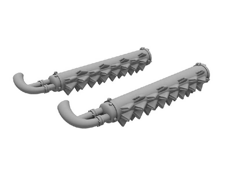 Beaufighter Mk.21 - Hedgehog Flame Damper Exhausts / Aussie Type - zdjęcie 1 Beaufighter Mk.21 - Hedgehog Flame Damper Exhausts / Aussie Type - zdjęcie 1