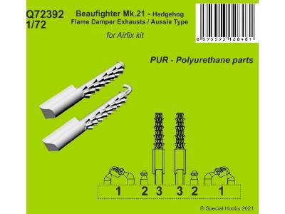 Beaufighter Mk.21 - Hedgehog Flame Damper Exhausts / Aussie Type - zdjęcie 1