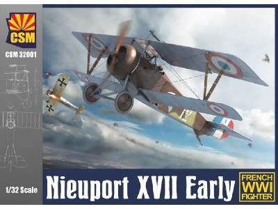 Nieuport Xvii Early French Wwi Fighter - zdjęcie 1