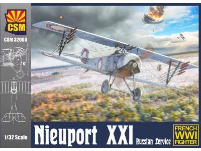 Nieuport Xxi Russian Service French Wwi Fighter - zdjęcie 1