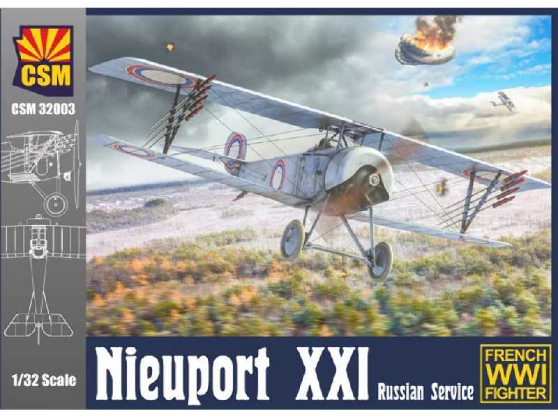 Nieuport Xxi Russian Service French Wwi Fighter - zdjęcie 1