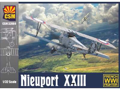 Nieuport Xxiii French Wwi Fighter - zdjęcie 1