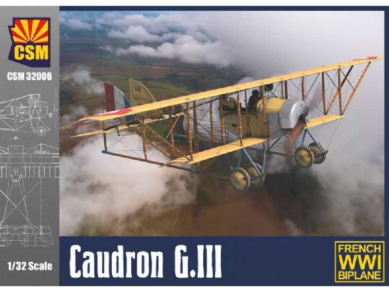 Caudron G.Iii French Wwi Biplane - zdjęcie 1