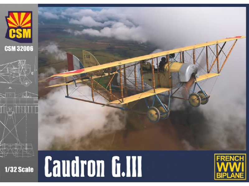 Caudron G.Iii French Wwi Biplane - zdjęcie 1 Caudron G.Iii French Wwi Biplane - zdjęcie 1