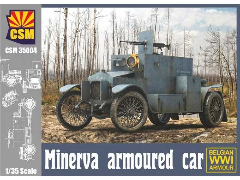 Minerva Armoured Car Belgian Wwi Armour - zdjęcie 1 Minerva Armoured Car Belgian Wwi Armour - zdjęcie 1