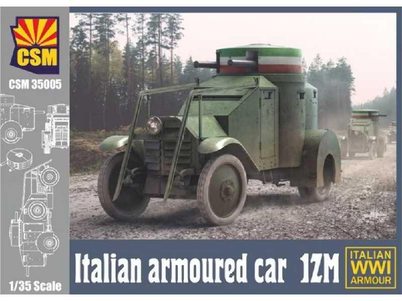 Italian Armoured Car 1zm Italian Wwi Armour - zdjęcie 1 Italian Armoured Car 1zm Italian Wwi Armour - zdjęcie 1