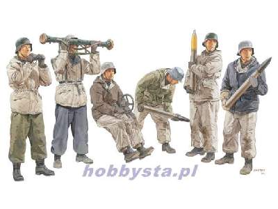 Figurki German Flak Artillery Crew 1943-45 - zdjęcie 1