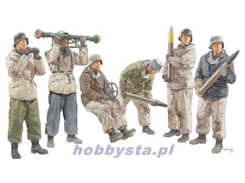Figurki German Flak Artillery Crew 1943-45 - zdjęcie 1 Figurki German Flak Artillery Crew 1943-45 - zdjęcie 1