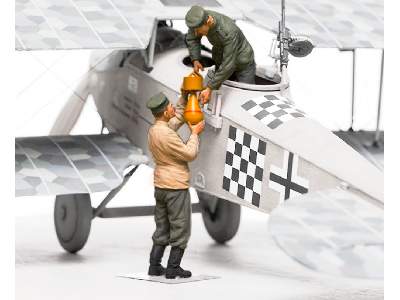 German Aerodrome Personnel Bomb Loading Team Wwi Figures - zdjęcie 4