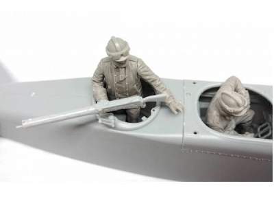 Dfw C.V German Crew Wwi Figures - zdjęcie 2