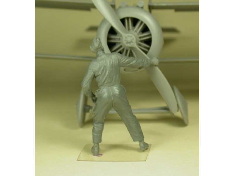 Rfc Air Mechanic Spinning The Propeller Wwi Figures - zdjęcie 1