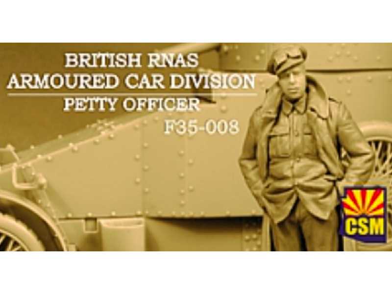 British Rnas Armoured Car Division Petty Officer - zdjęcie 1 British Rnas Armoured Car Division Petty Officer - zdjęcie 1