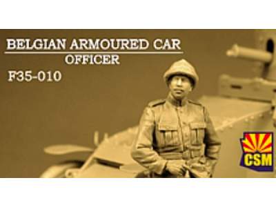 Belgian Armoured Car Officer - zdjęcie 3