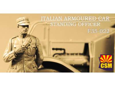 Italian Armoured Car Standing Officer - zdjęcie 1
