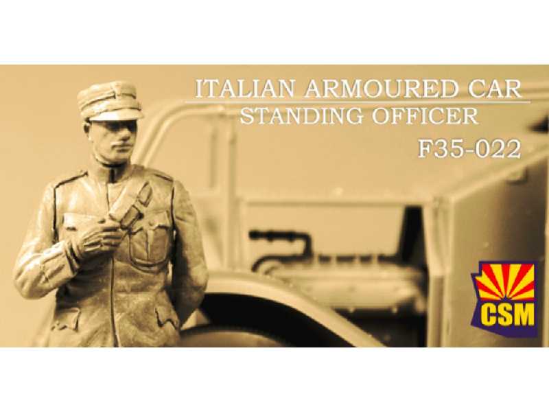 Italian Armoured Car Standing Officer - zdjęcie 1 Italian Armoured Car Standing Officer - zdjęcie 1