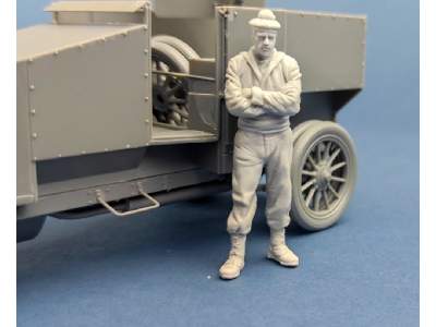 French Marine Armoured Car Standing Crewman - zdjęcie 2