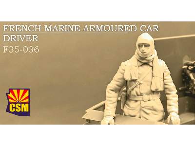 French Marine Armoured Car Driver - zdjęcie 1