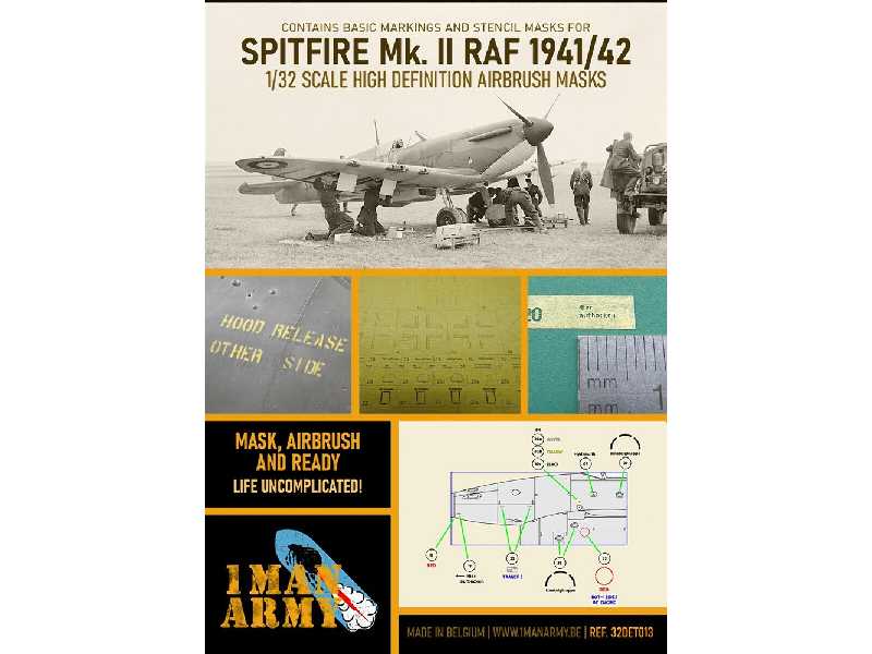 Spitfire Mk. I/Ii Raf - zdjęcie 1 Spitfire Mk. I/Ii Raf - zdjęcie 1