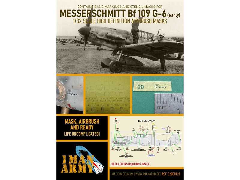 Messerschmitt Bf 109 G-6 (Early) - zdjęcie 1 Messerschmitt Bf 109 G-6 (Early) - zdjęcie 1