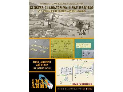 Gloster Gladiator Mk.Ii Raf 1939/1940 - zdjęcie 1