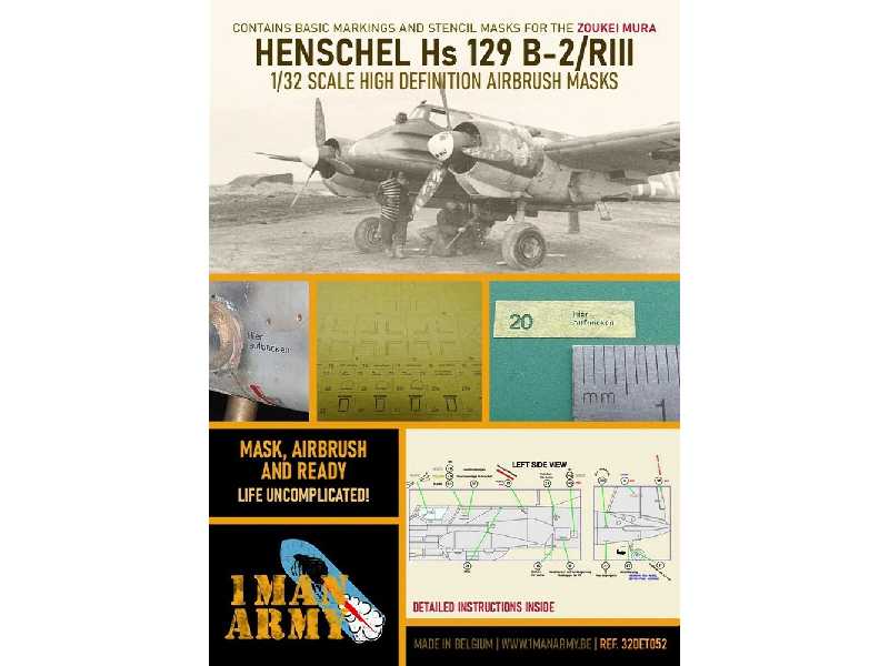 Henschel Hs 129 B-2/Riii - zdjęcie 1 Henschel Hs 129 B-2/Riii - zdjęcie 1